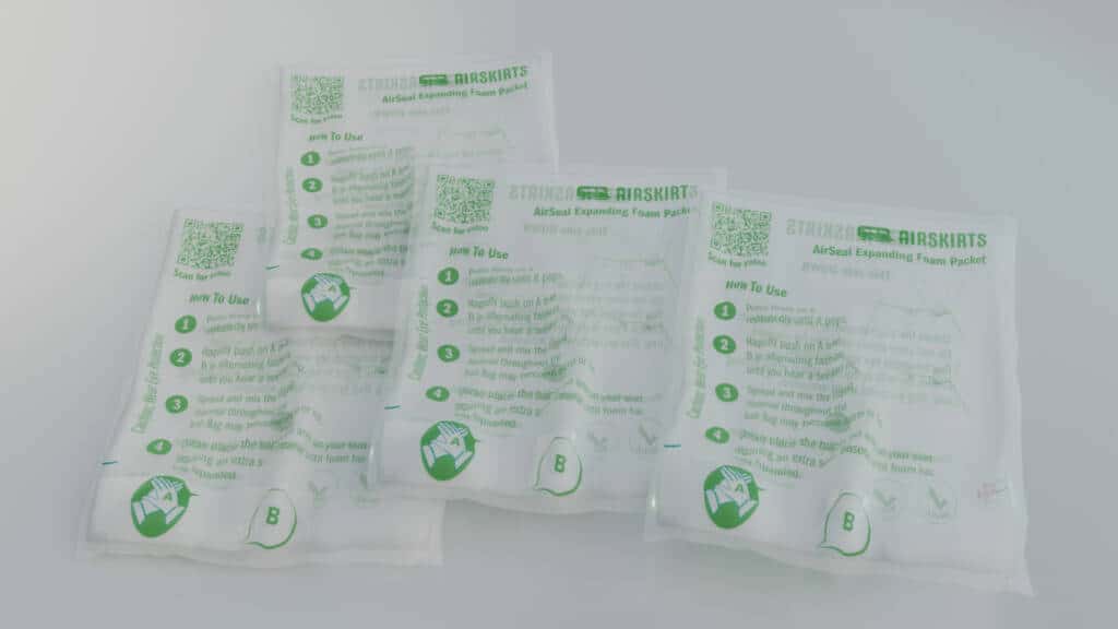 AirSeal Expanding Foam Packets